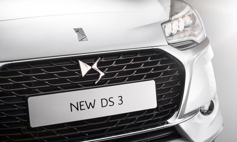 DS 3 radiator grille
