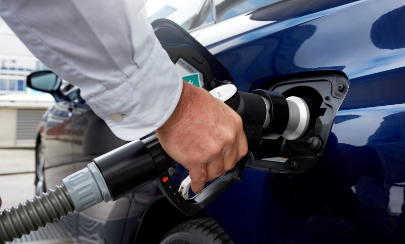 Toyota Mirai hydrogen fuel cell car