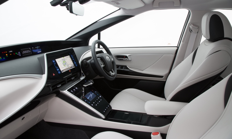 Toyota Mirai hydrogen fuel cell car
